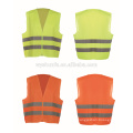 EN ISO 20471 CLASS 2 reflective safety vest ,100% polyester tricot with high visibility reflective tape